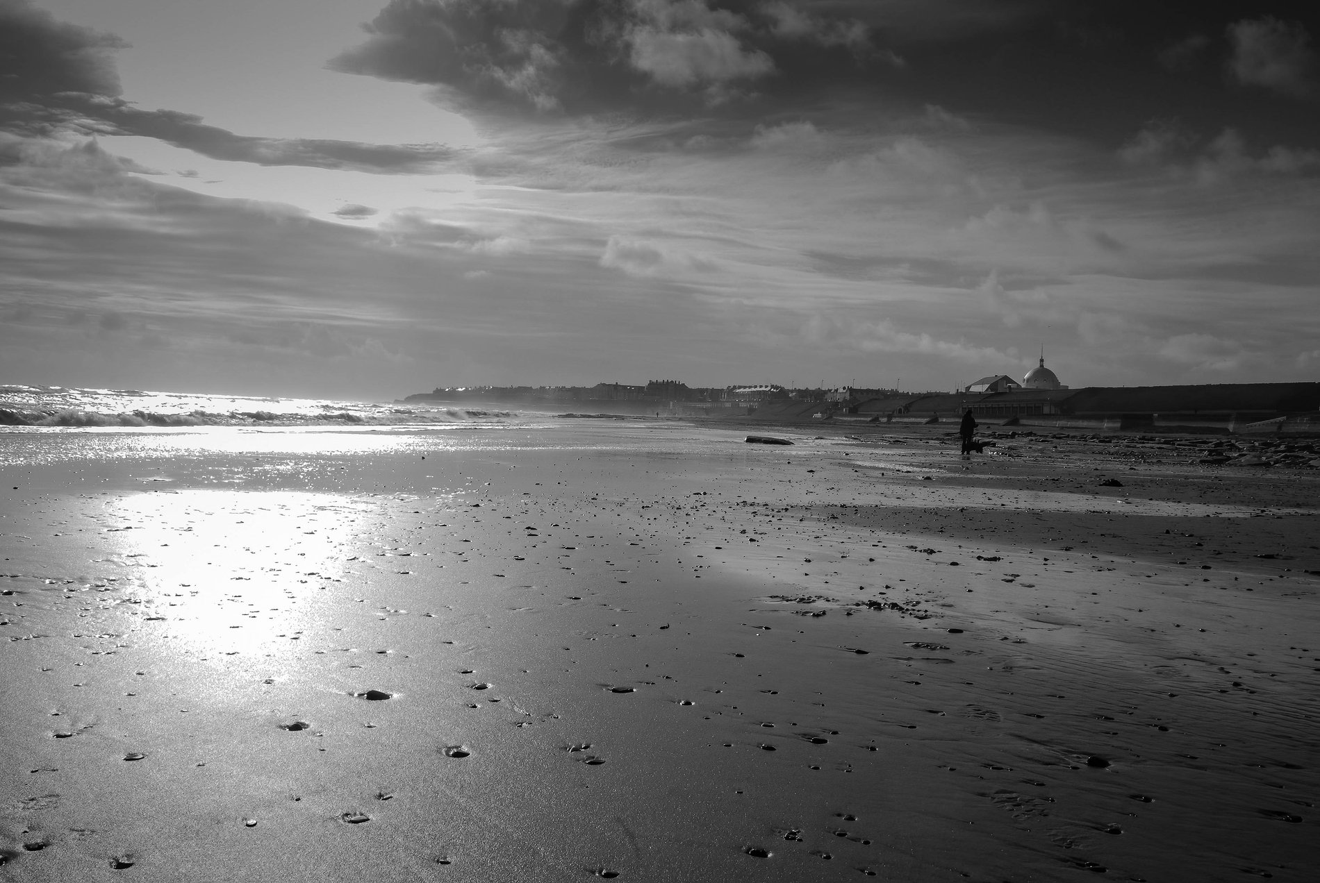 Waves at Whitley Bay, Northumberland