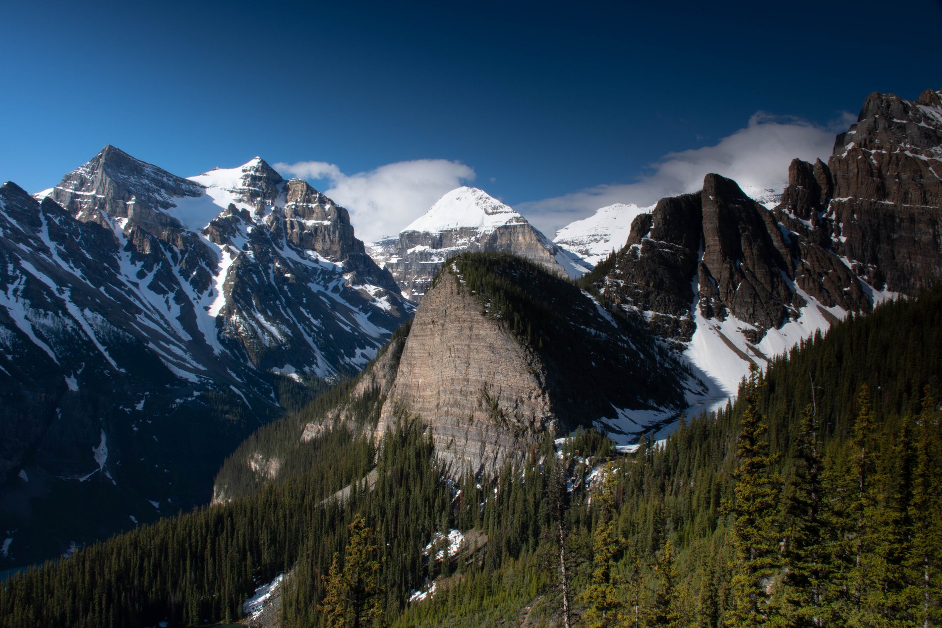 View from the Big Beehive, Alberta