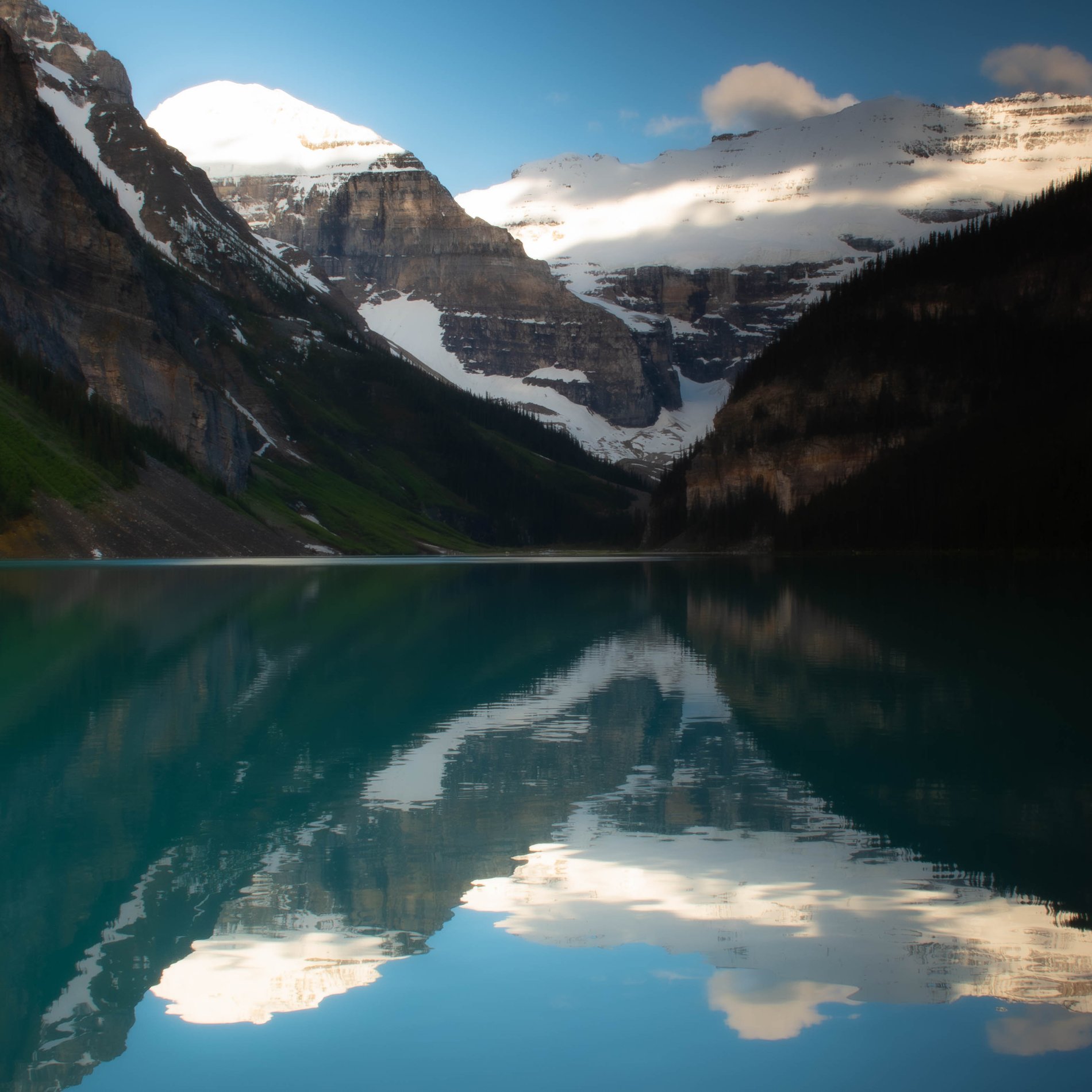 Mirror Morning on Lake Louise, Alberta