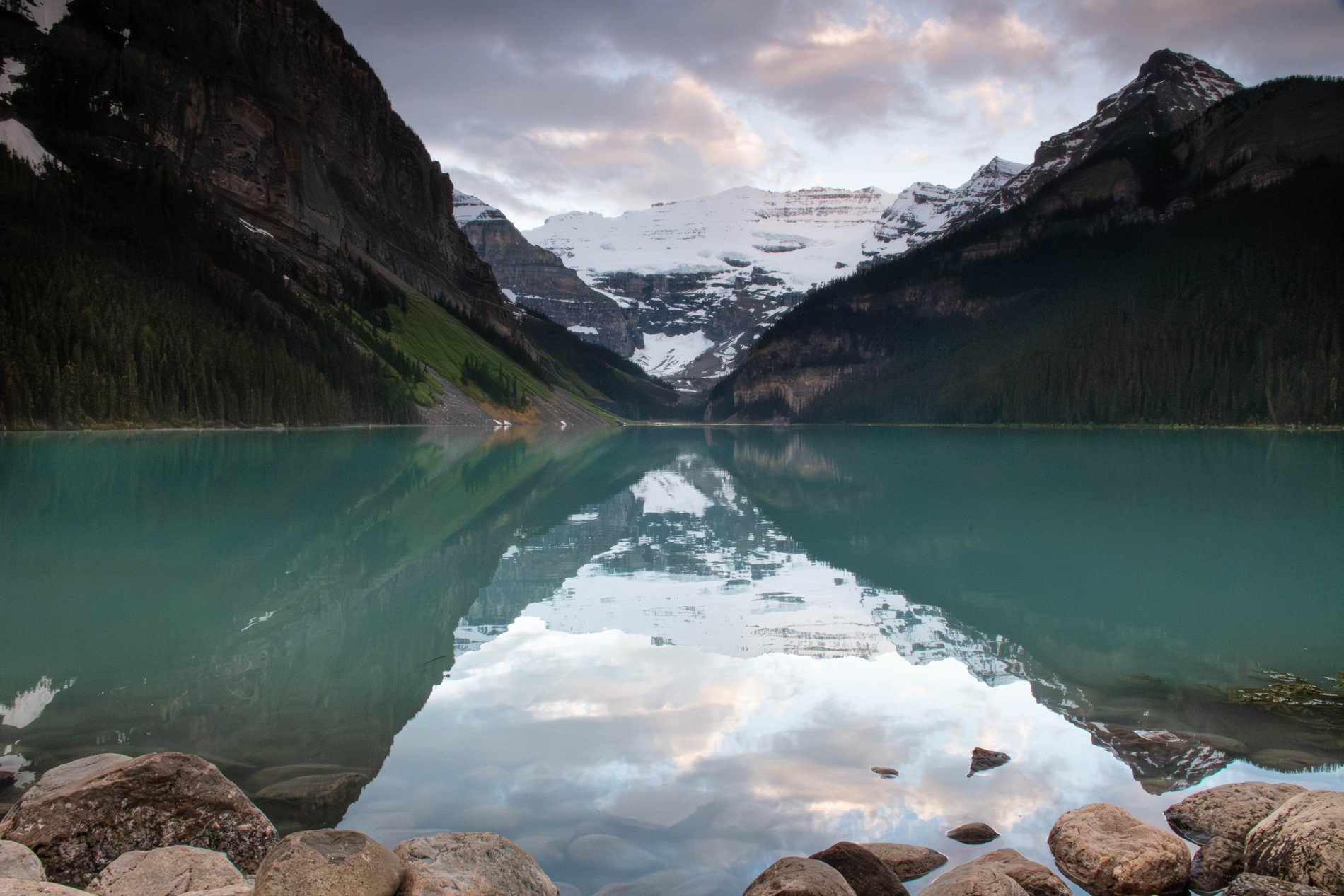 Soft Light Over Lake Louise, Alberta
