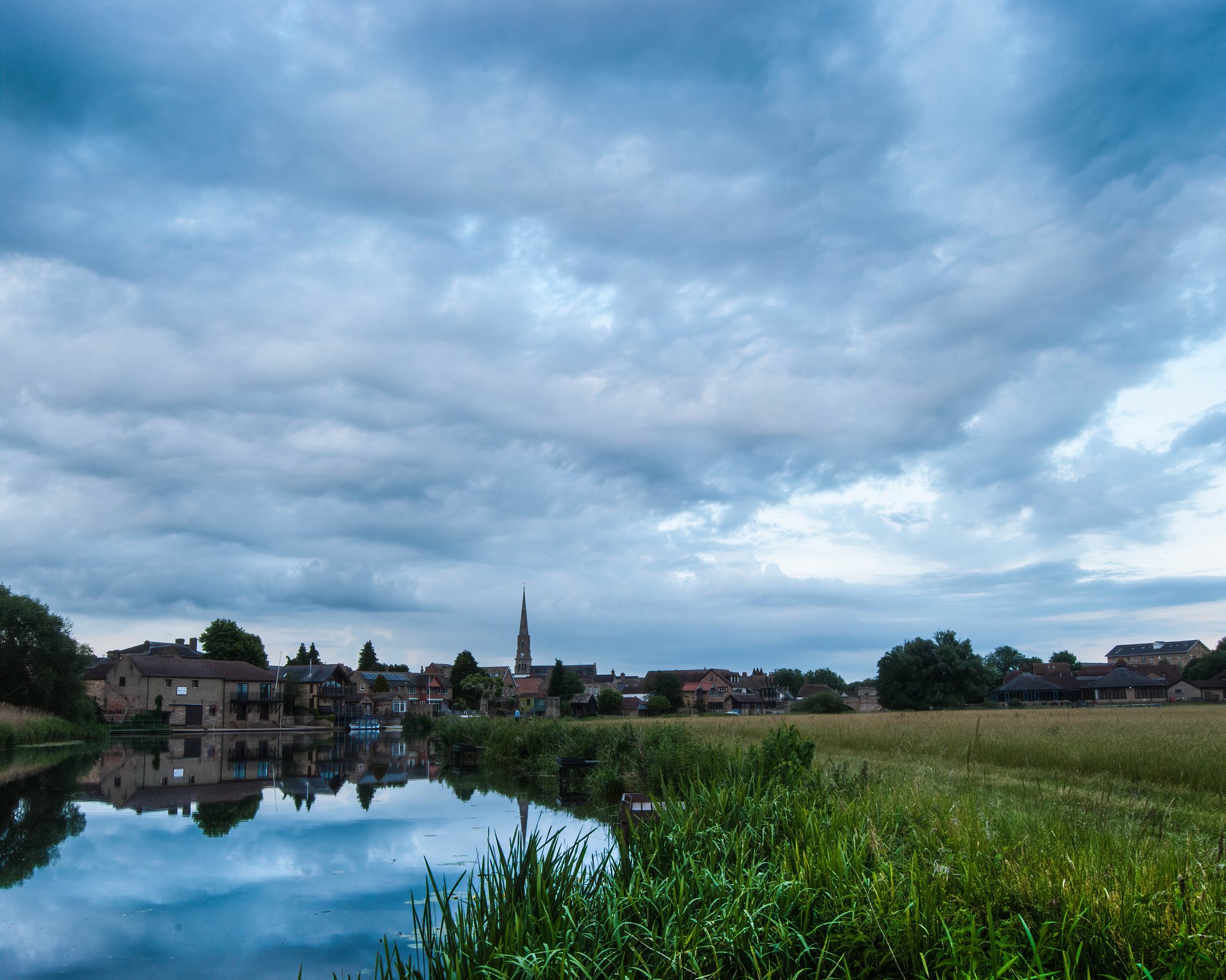Evening on the Great Ouse, Cambridgeshire