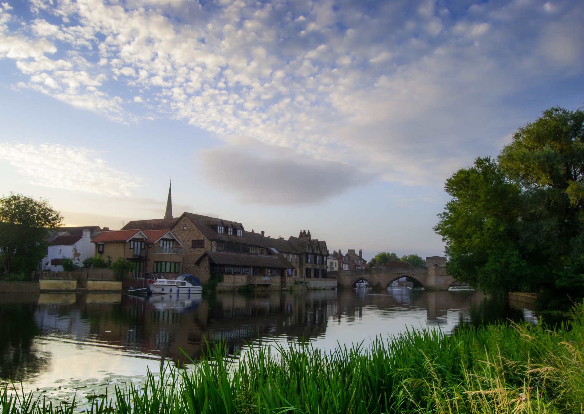 Sunrise on the Great Ouse, St Ives