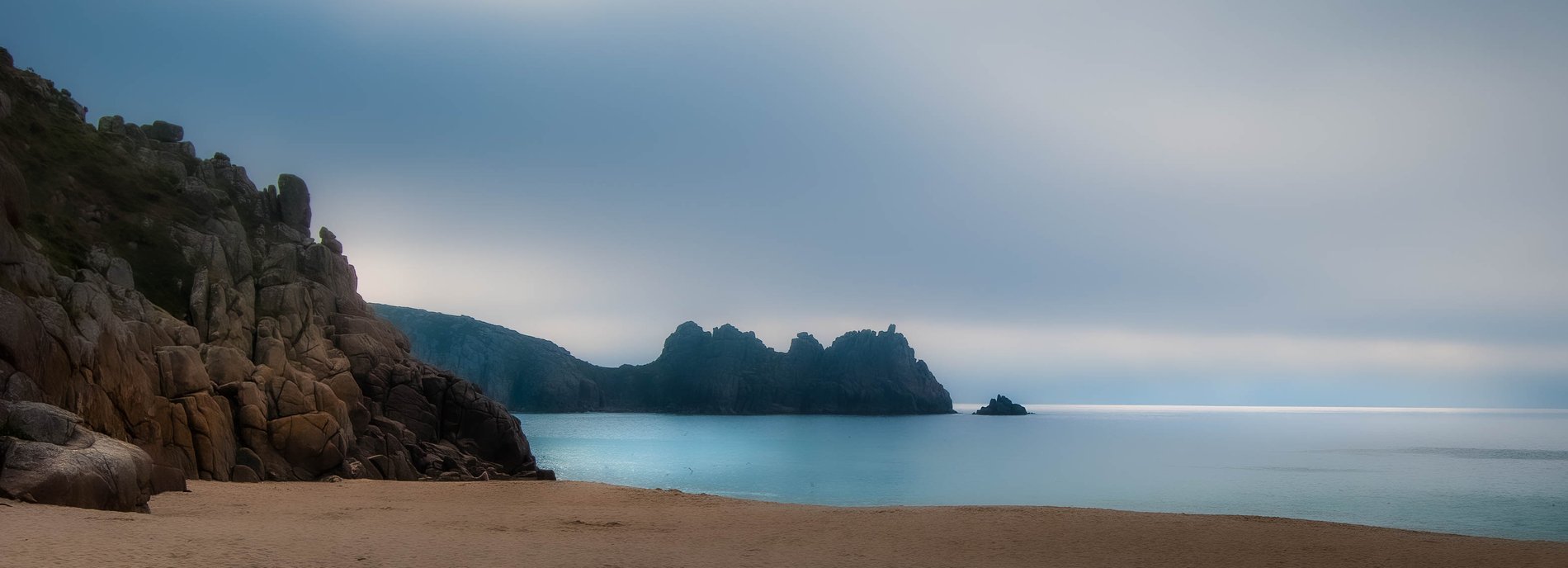 Porthcurno at First Light, Cornwall