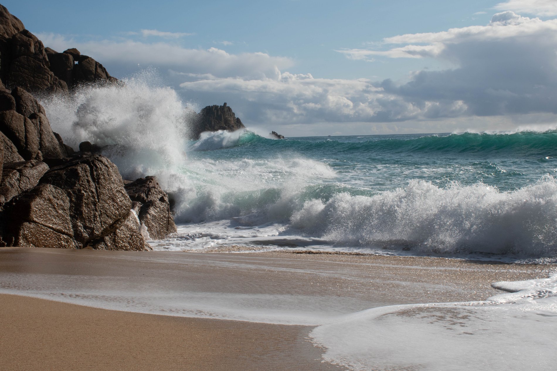 Porthcurno Breakers