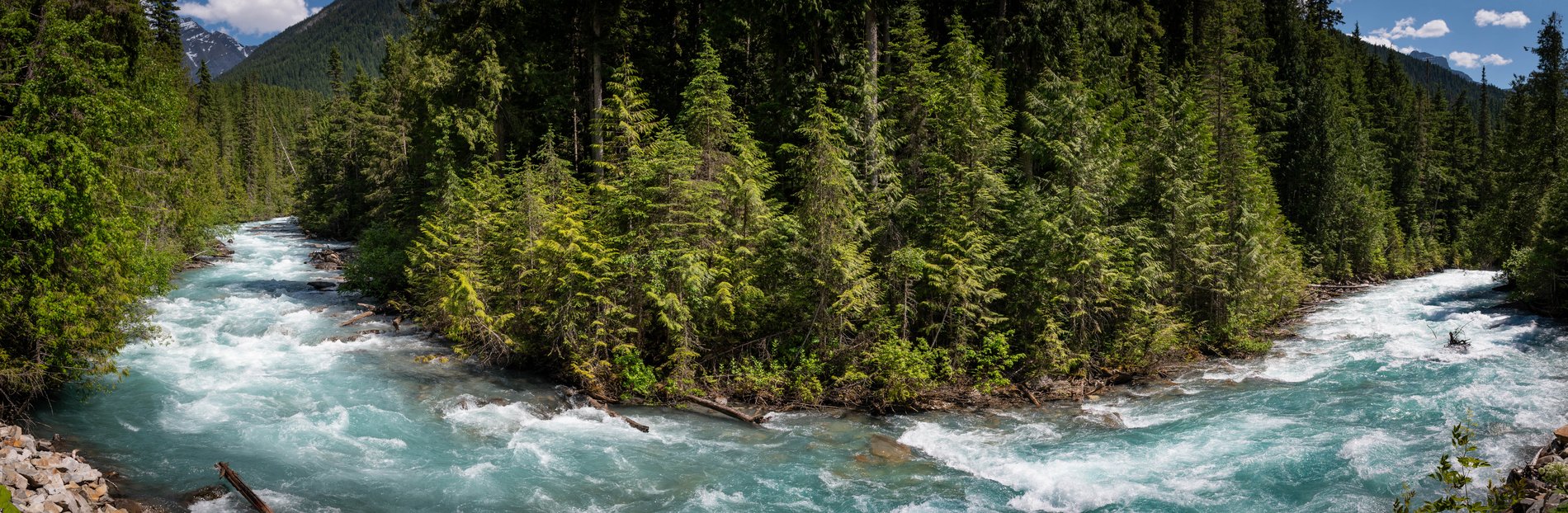 A Bend in the Robson River, British Columbia