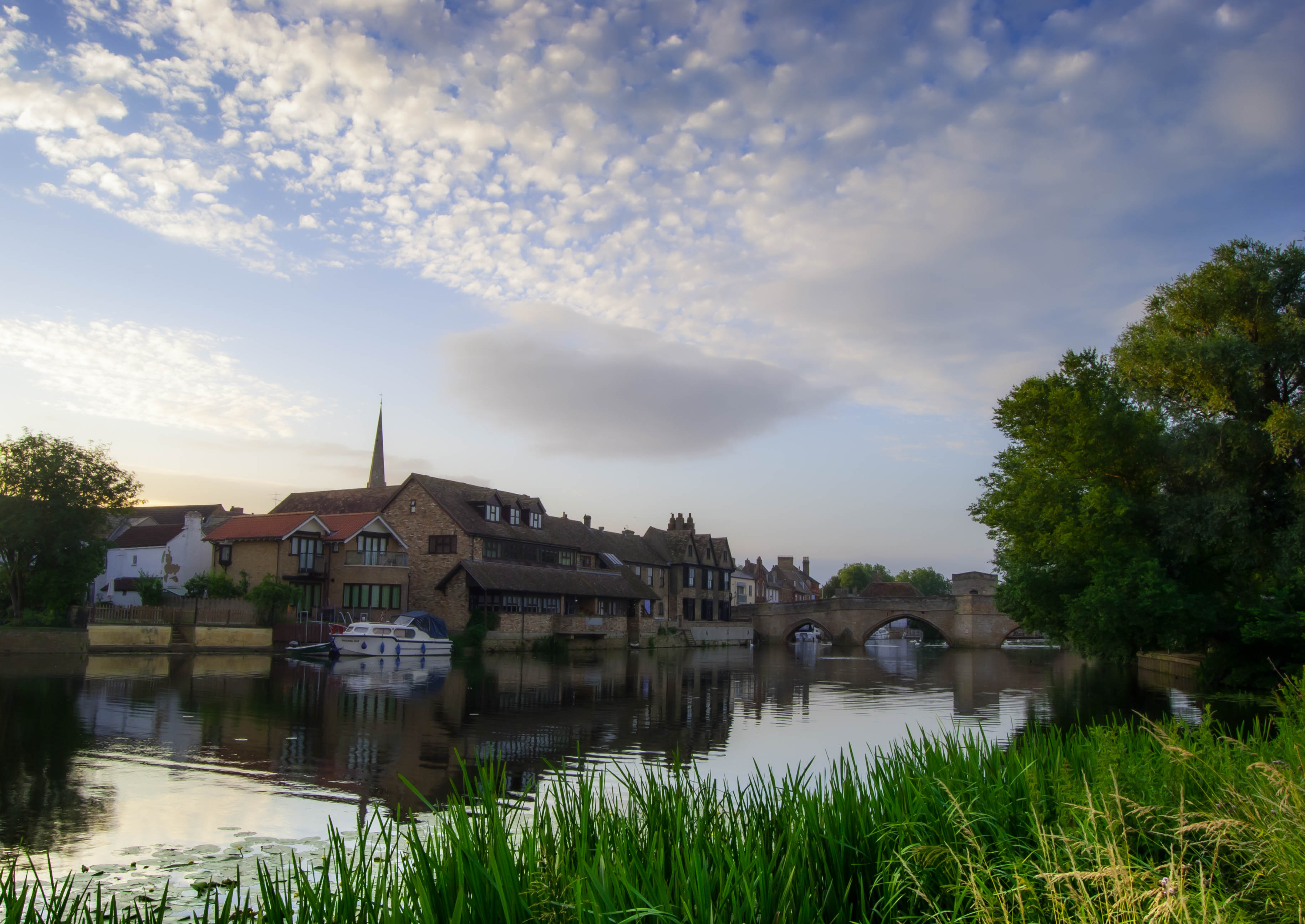Sunrise on the Great Ouse, St Ives