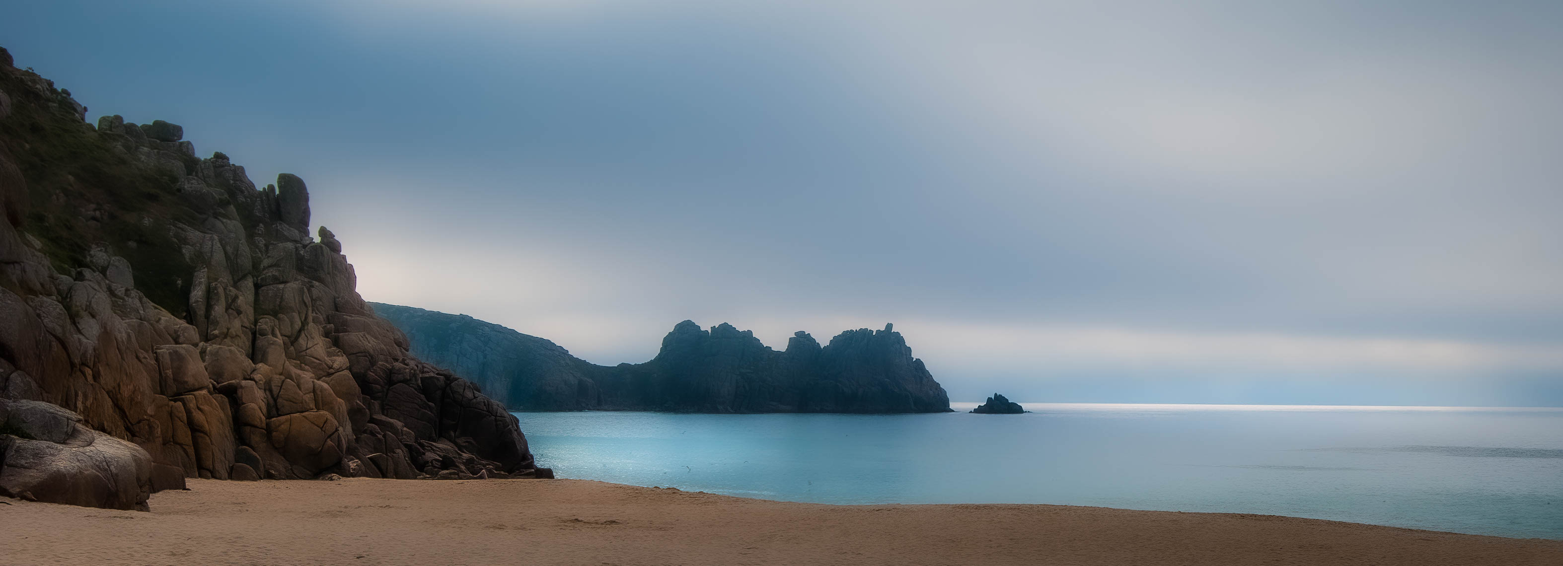Porthcurno at First Light, Cornwall