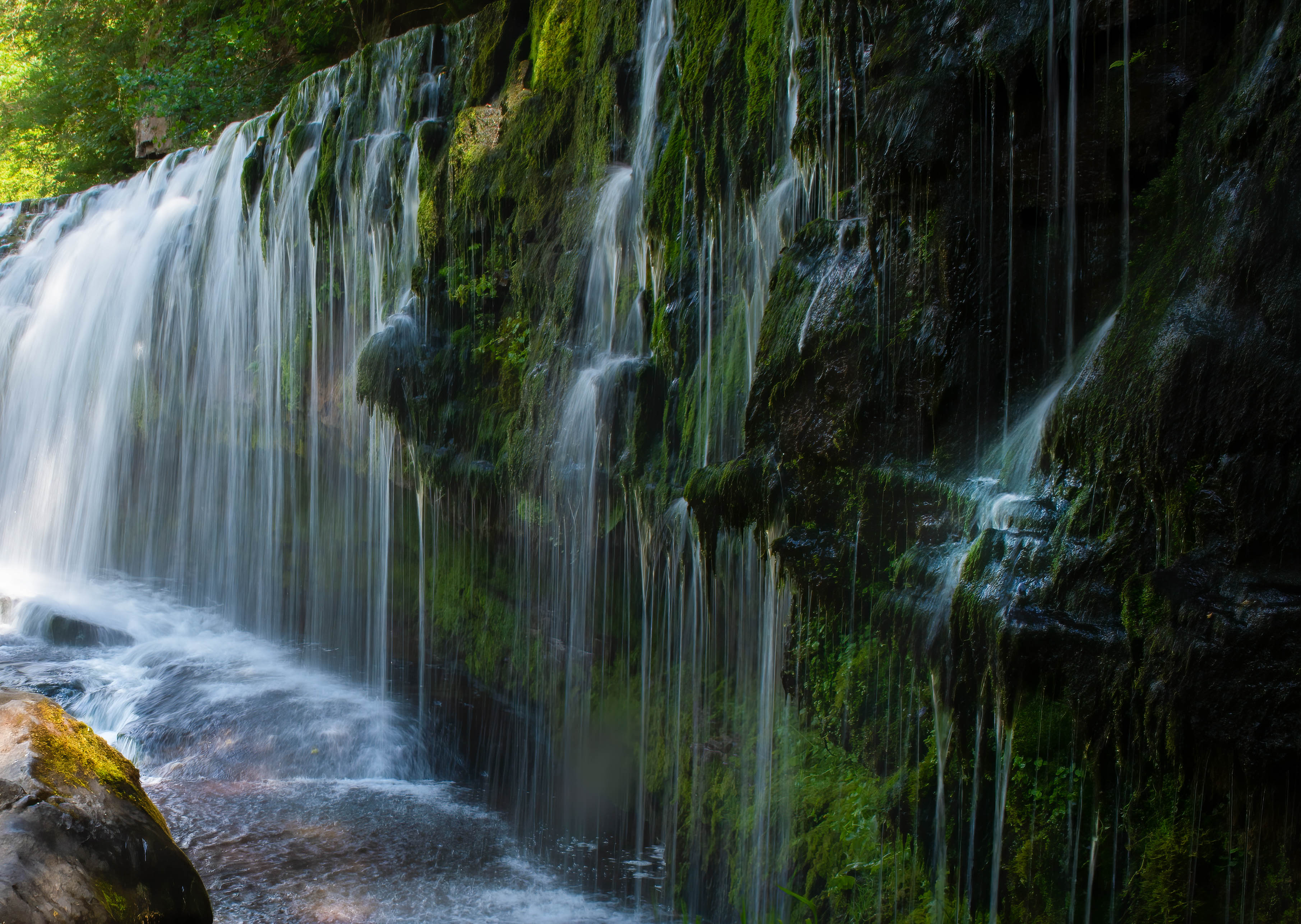 Sgwd Clun Gwyn Waterfall, Brecon Beacons